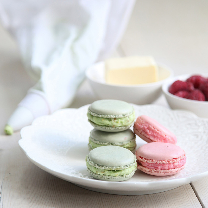 Veganska macarons